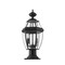 Z-Lite Westover 2 Light Outdoor Pier Mounted Fixture, Black & Clear Beveled 580PHM-533PM-BK - alternate 4